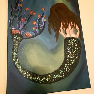 Wall art mermaid